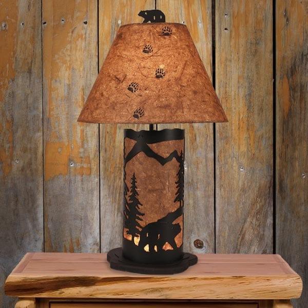 Frontier Bear Mountain Table Lamp - Gifts for You 'n Me
