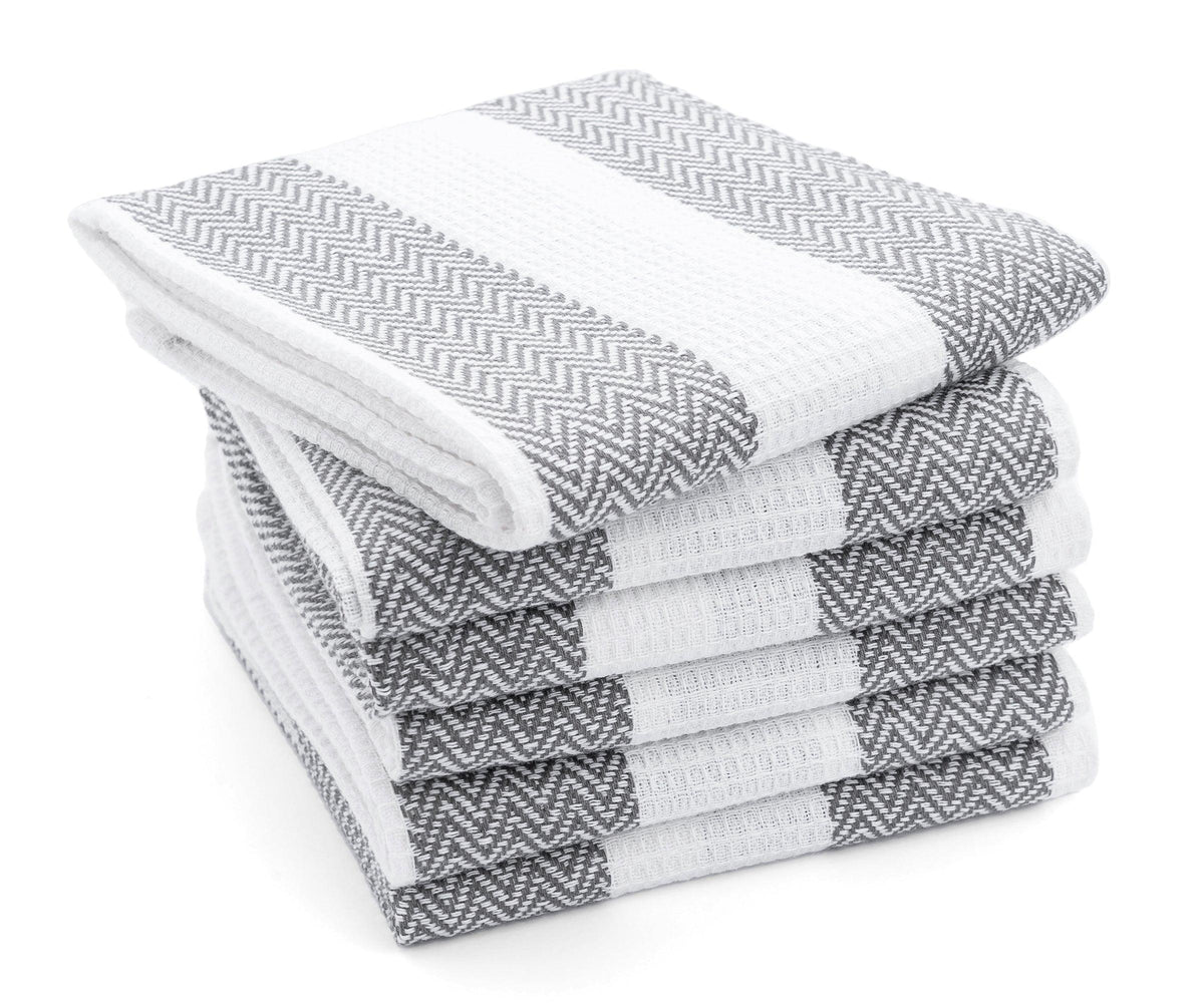 Luxury Kitchen Towels - Striped Towels