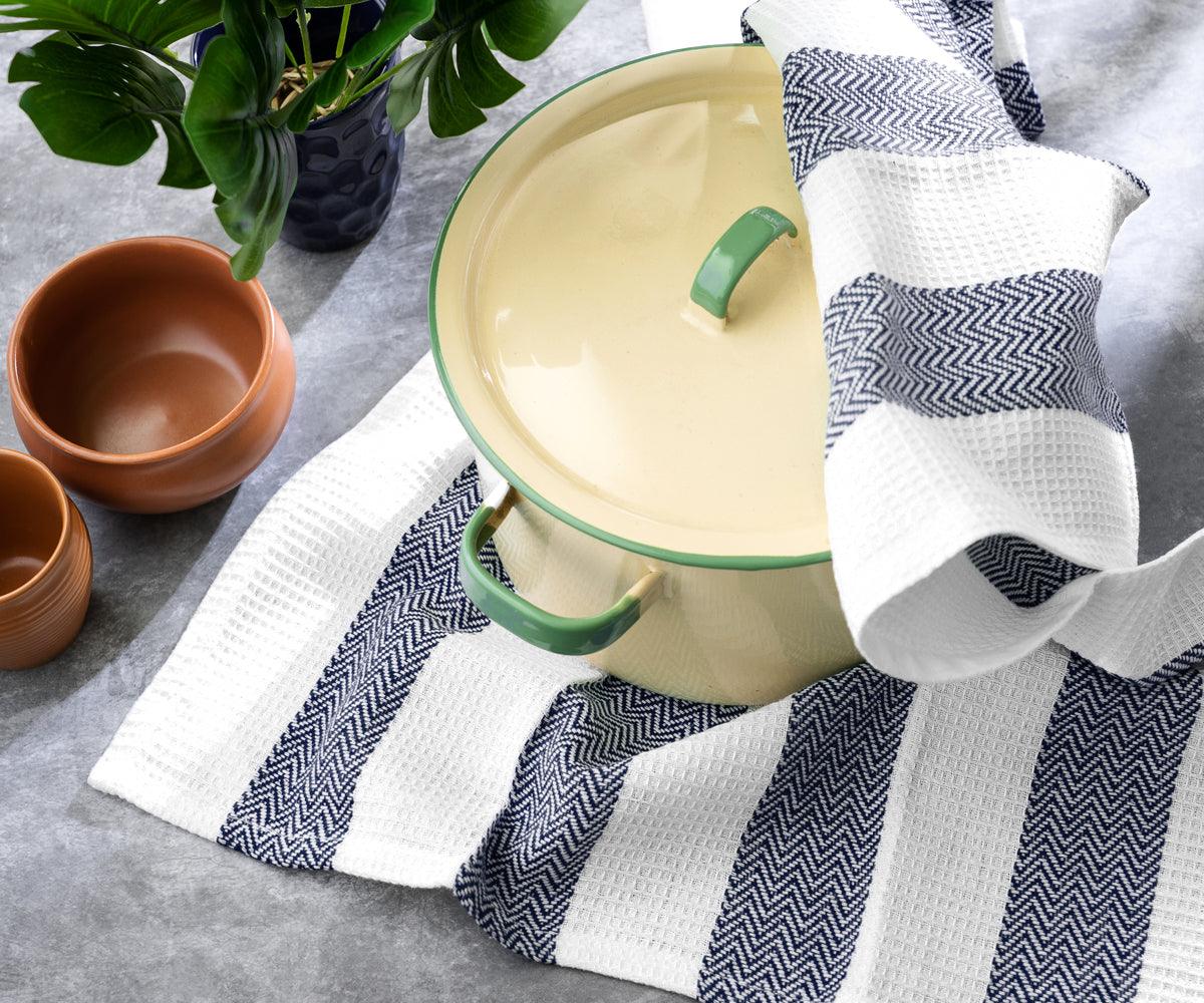 Luxury Kitchen Towels - Striped Towels