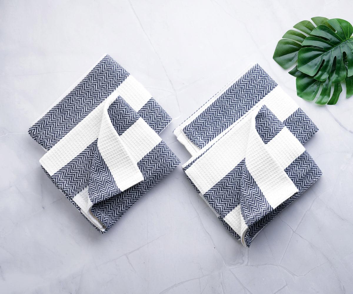 Luxury Kitchen Towels - Striped Towels