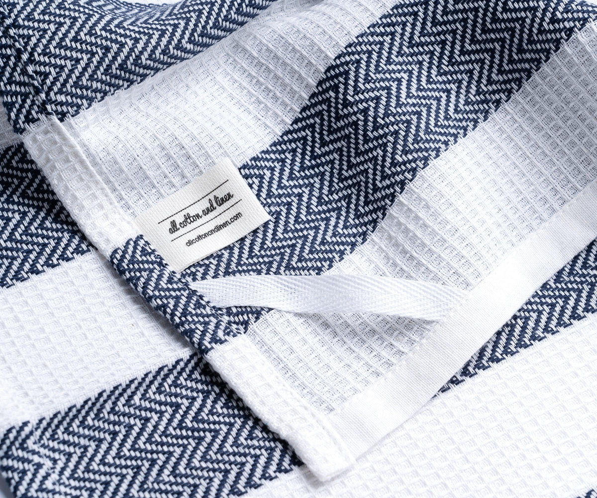 Luxury Kitchen Towels - Striped Towels