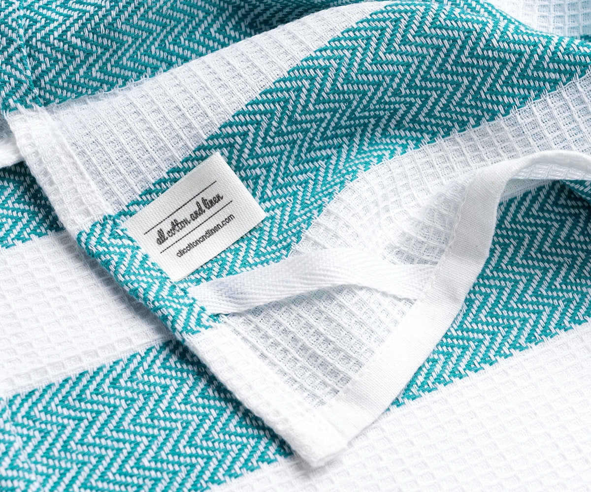 Luxury Kitchen Towels - Striped Towels