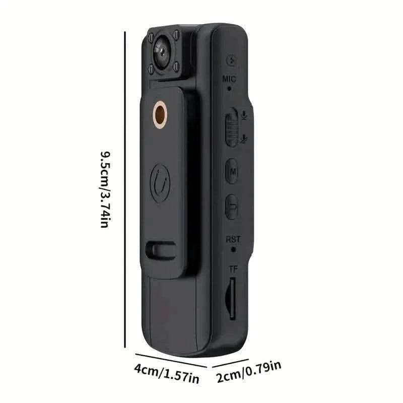 Full 1080P Police Body Camera With Clip