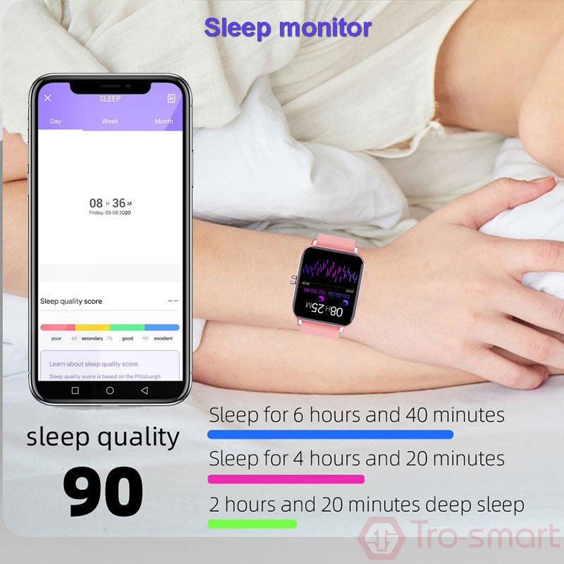 Full Touch Children Watch For Girls Boys Wrist Watch Child Students Clock Electronic Digital Wristwatch  Pedometer Music Video Recorder Player Camera Flashlight Alarm Clock And More Smartwatch For Age 3-12 Boys Girls Gifts