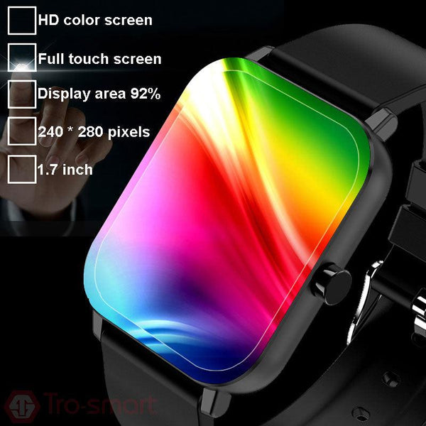 Full Touch Children Watch For Girls Boys Wrist Watch Child Students Clock Electronic Digital Wristwatch  Pedometer Music Video Recorder Player Camera Flashlight Alarm Clock And More Smartwatch For Age 3-12 Boys Girls Gifts