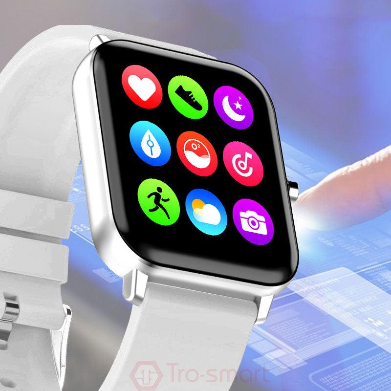 Full Touch Children Watch For Girls Boys Wrist Watch Child Students Clock Electronic Digital Wristwatch  Pedometer Music Video Recorder Player Camera Flashlight Alarm Clock And More Smartwatch For Age 3-12 Boys Girls Gifts