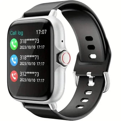 Full Touch Screen Smart Watch with Activity Tracker, Call & Message Functions, Pedometer & More