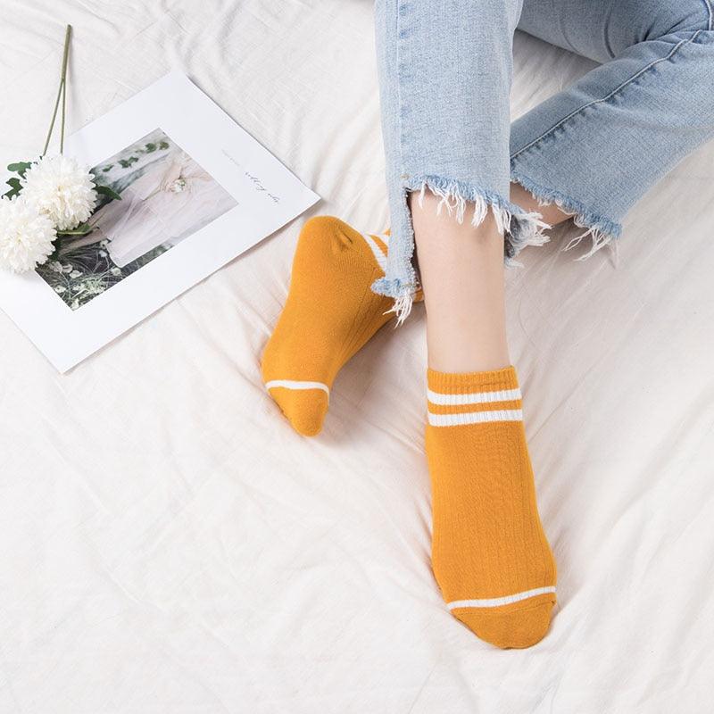 Funny Cute Cotton Crew Socks Women Fashion Colorful  Retro Long Socks New Year Christmas Gifts For Men And Women