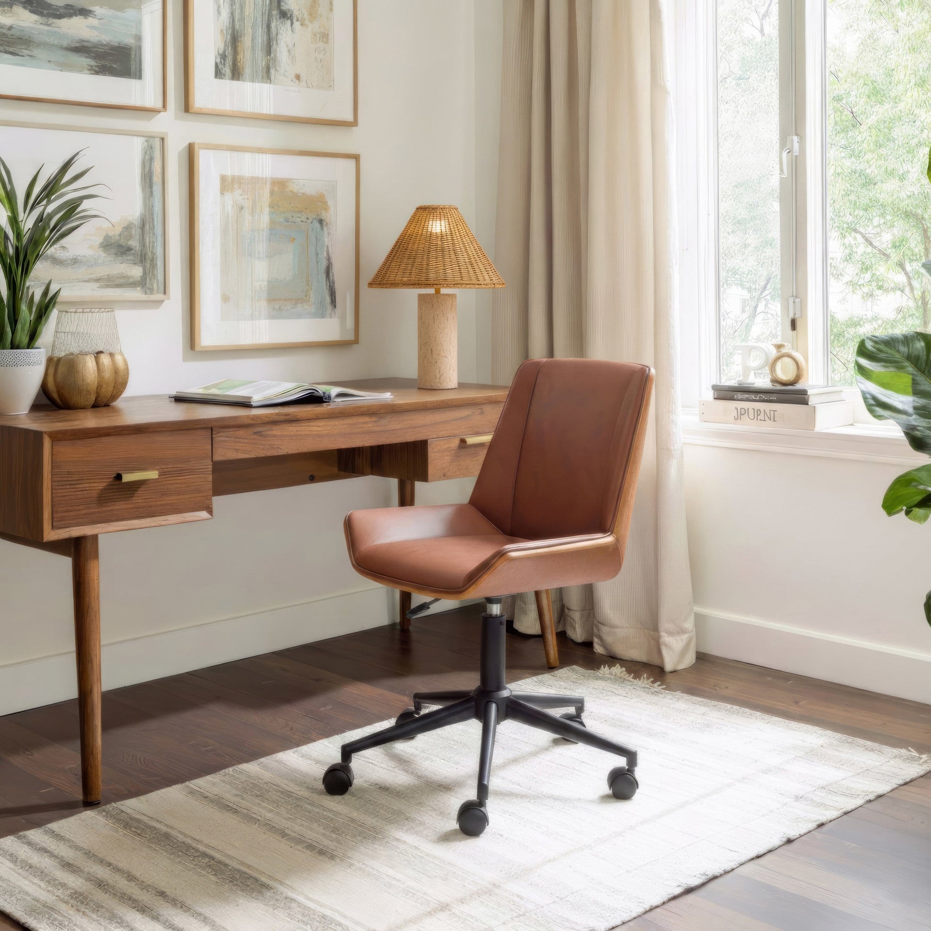 Maker Office Chair Brown