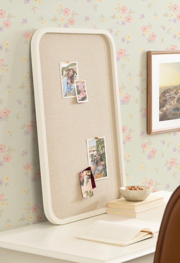 Hutton Wood Framed Fabric Pinboard