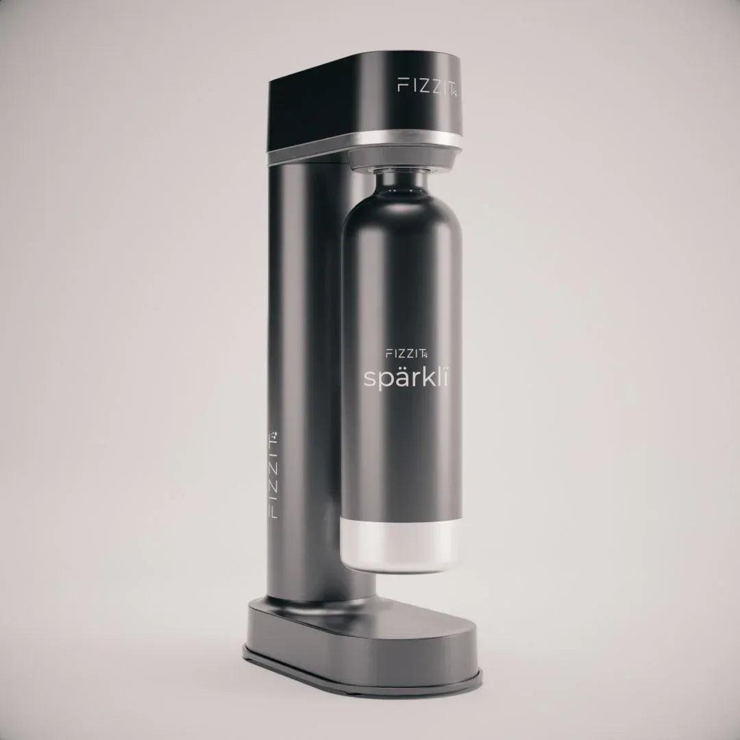 Fizzit Spärklï Carbonated Water Soda Maker with Stainless Steel Bottle Included - Gifts for You 'n Me