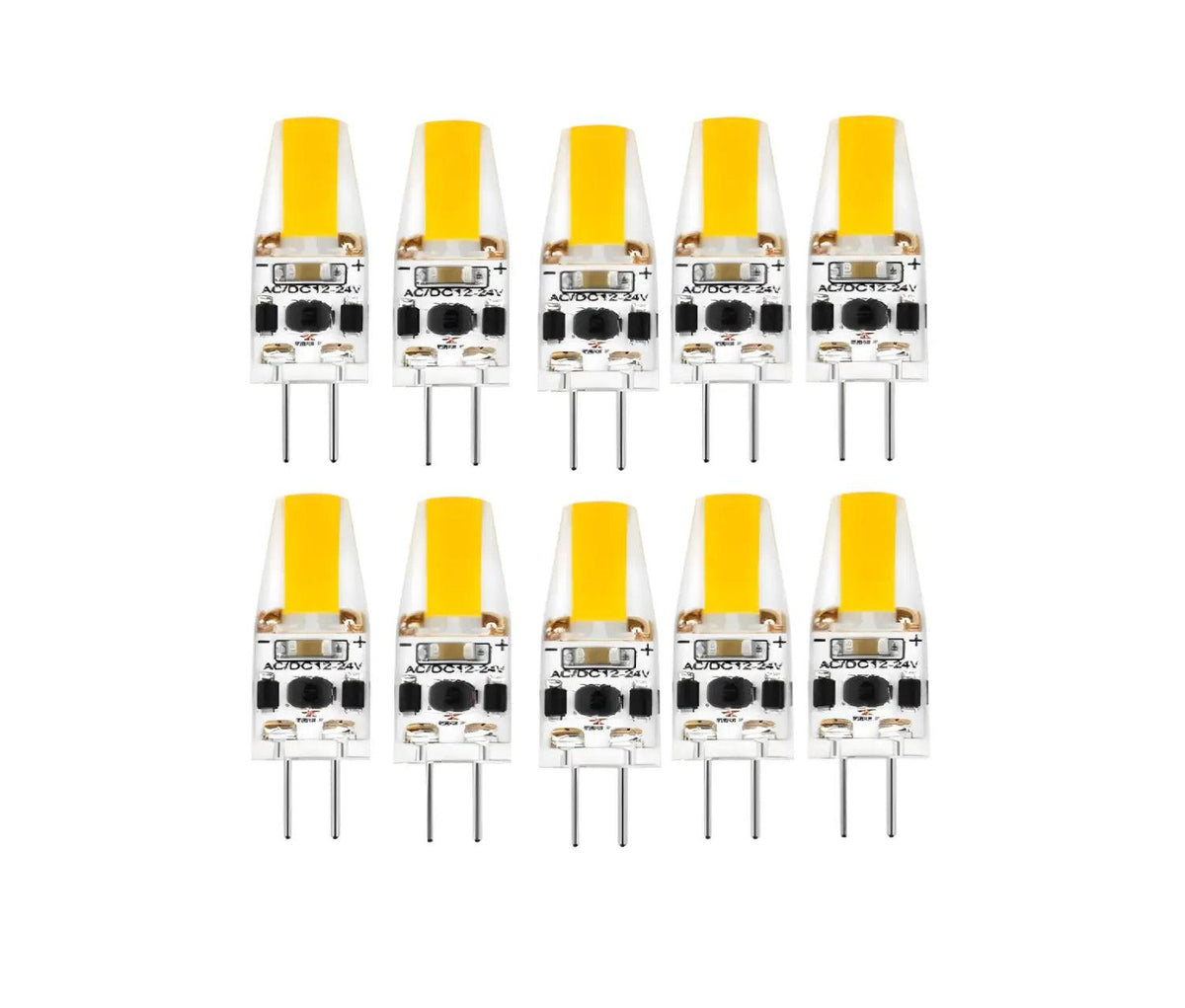 G4 JC LED Bi-Pin Bulb - Dimmable Silicon Light Bulb Types