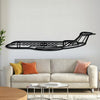 G700 Metal Aircraft Wall Art - NCP0568 - 19.3" - 49 cm