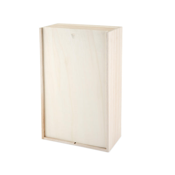 2-Bottle Paulownia Wood Wine Box