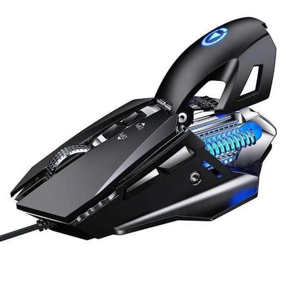 Gaming Adjustable DPI Wired PC Mouse Laptop Home Office Mouse With Metal Bottom Plate