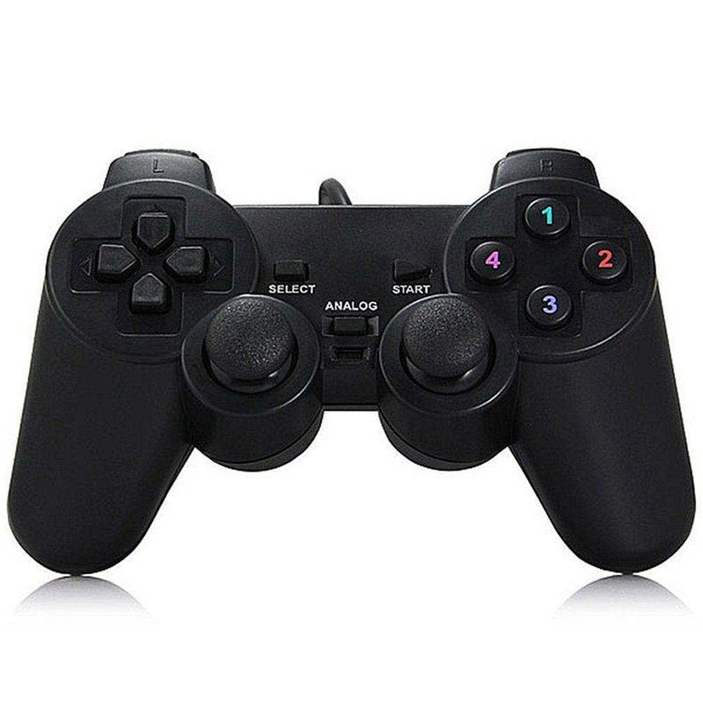 Gaming Quality Black Joystick Shock Gamepad Controller Compatible With PC Laptop Computer