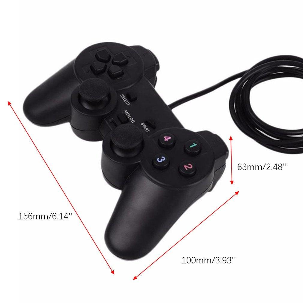 Gaming Quality Black Joystick Shock Gamepad Controller Compatible With PC Laptop Computer