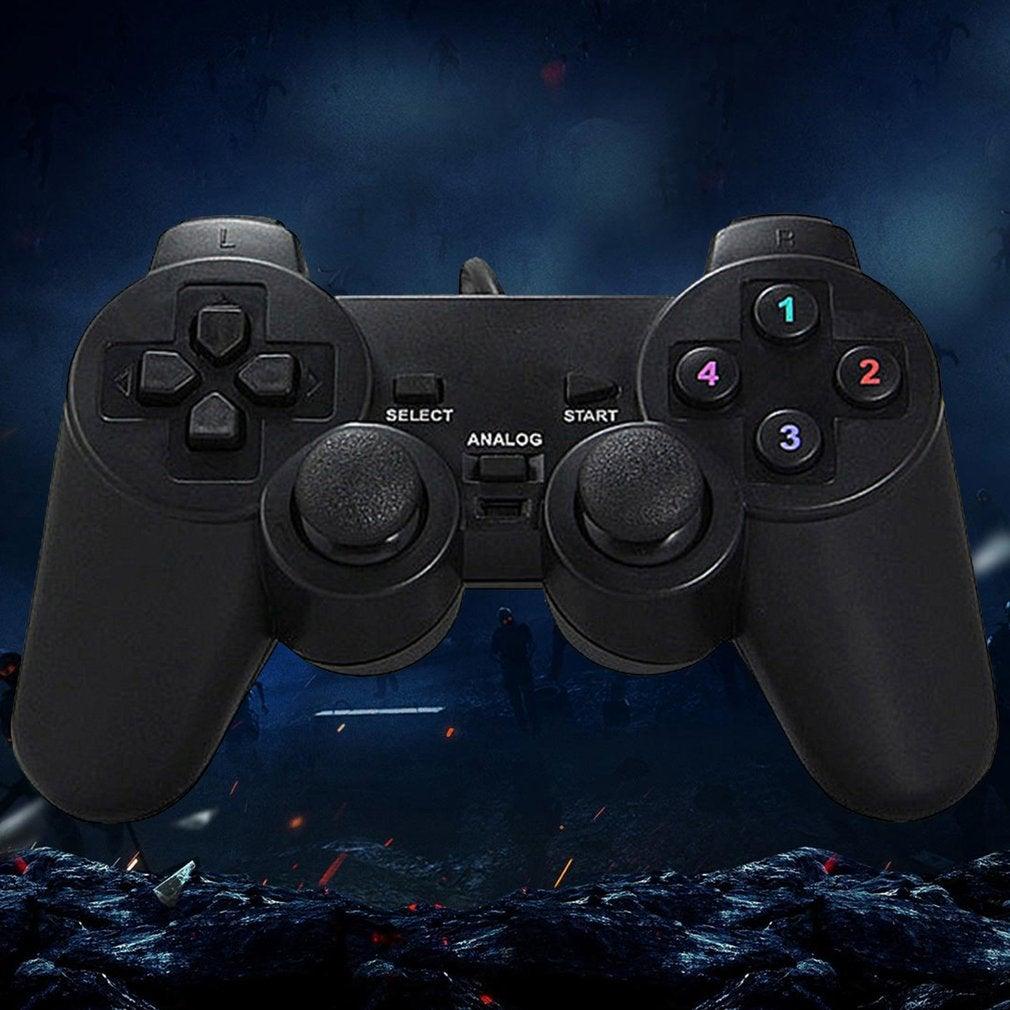 Gaming Quality Black Joystick Shock Gamepad Controller Compatible With PC Laptop Computer