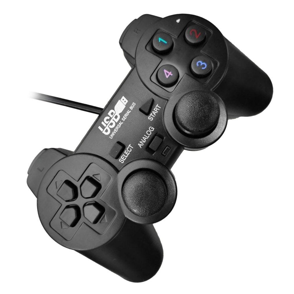 Gaming Quality Black Joystick Shock Gamepad Controller Compatible With PC Laptop Computer