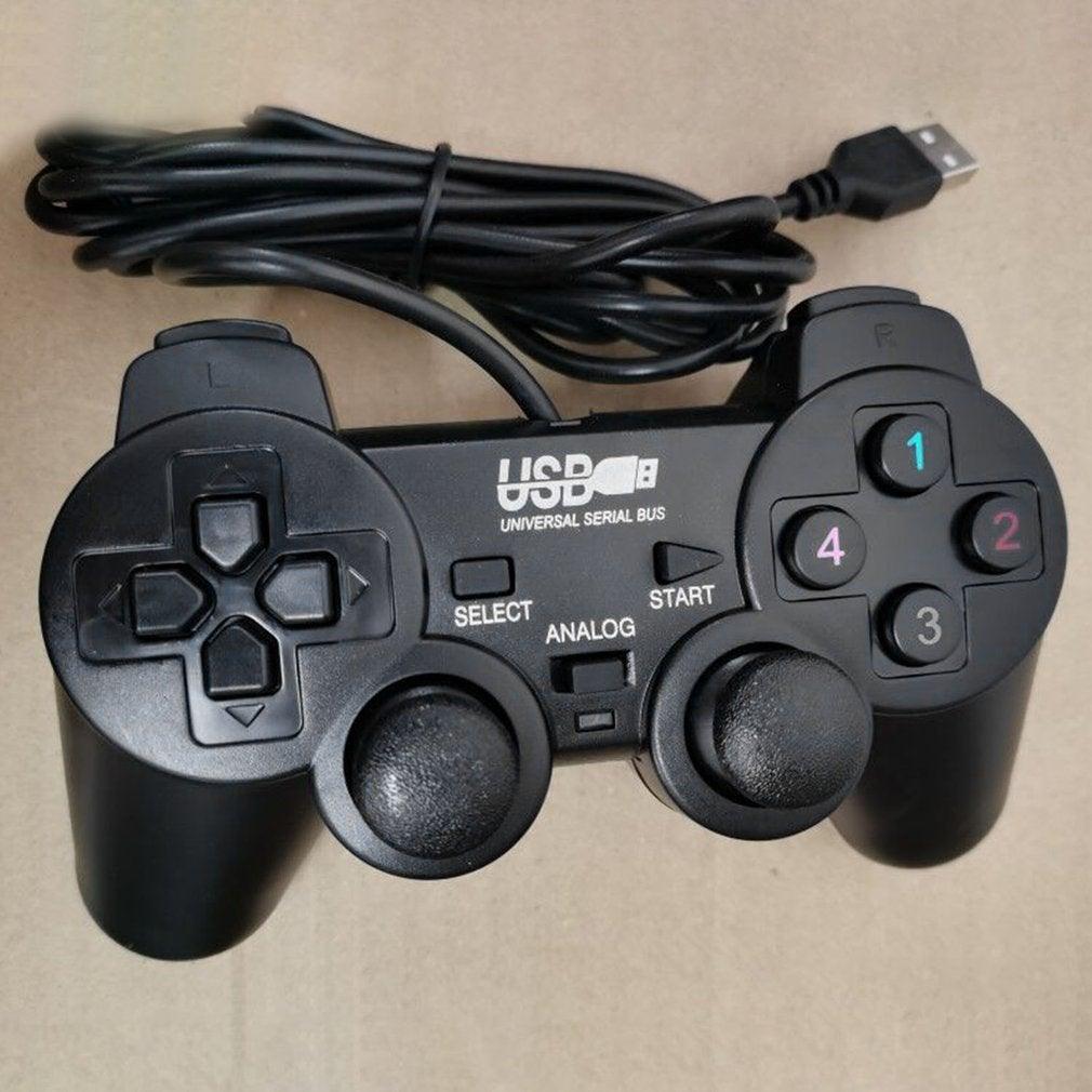 Gaming Quality Black Joystick Shock Gamepad Controller Compatible With PC Laptop Computer