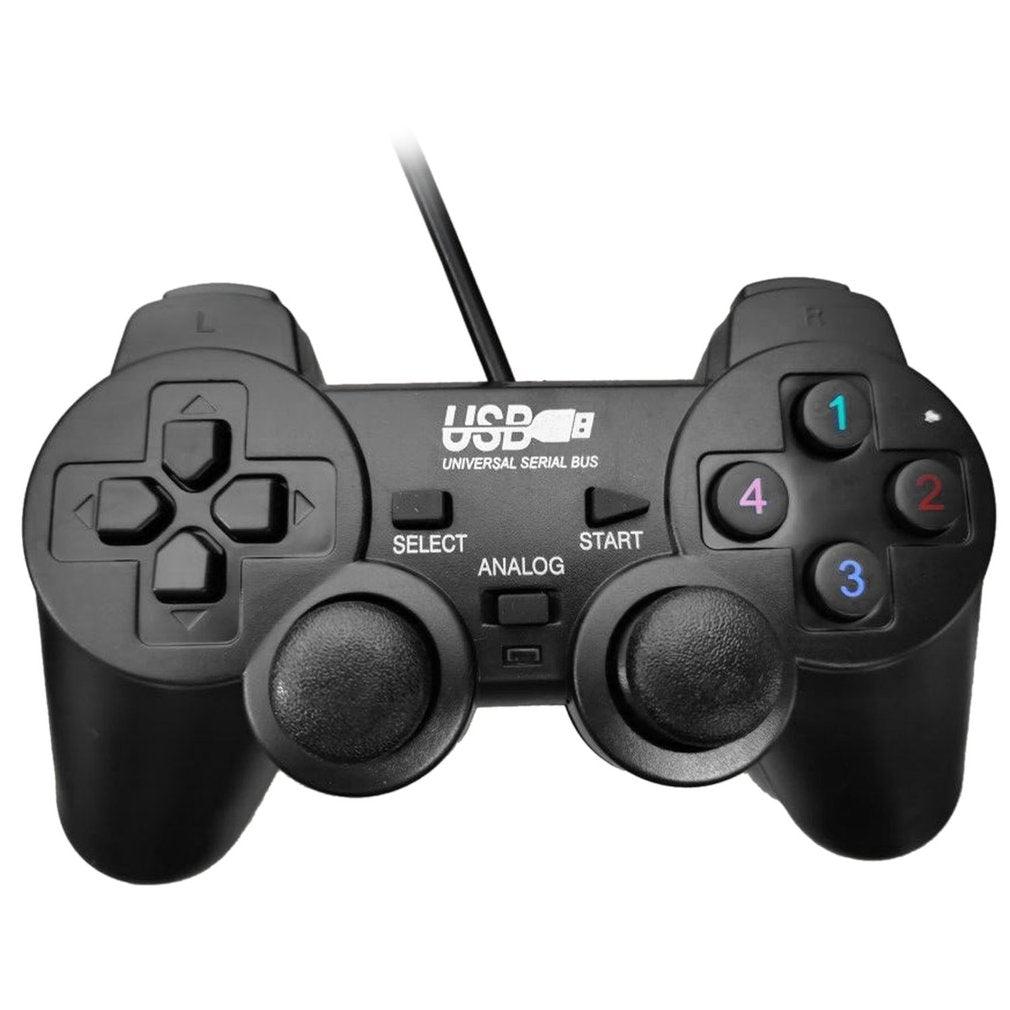 Gaming Quality Black Joystick Shock Gamepad Controller Compatible With PC Laptop Computer