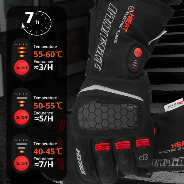 Rechargeable Heated Gloves - Waterproof GOODSPHORIA.COM