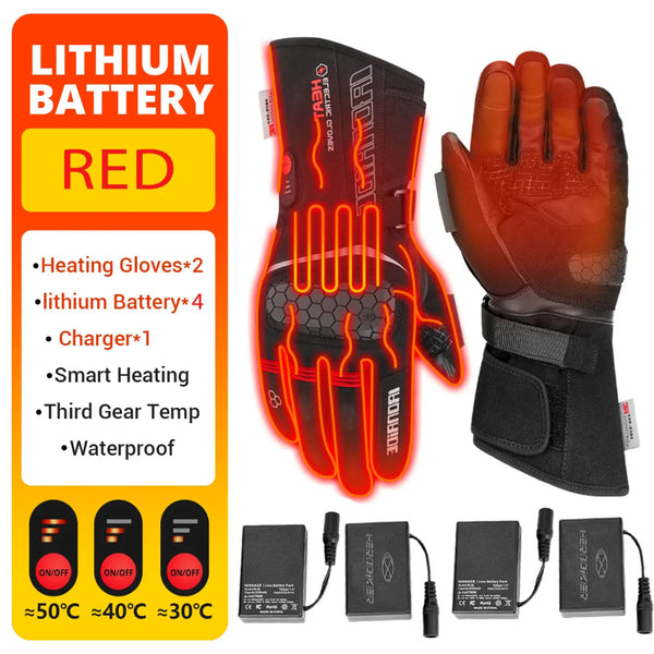 Rechargeable Heated Gloves - Waterproof GOODSPHORIA.COM