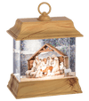 LED Light Up Shimmer Nativity Lantern