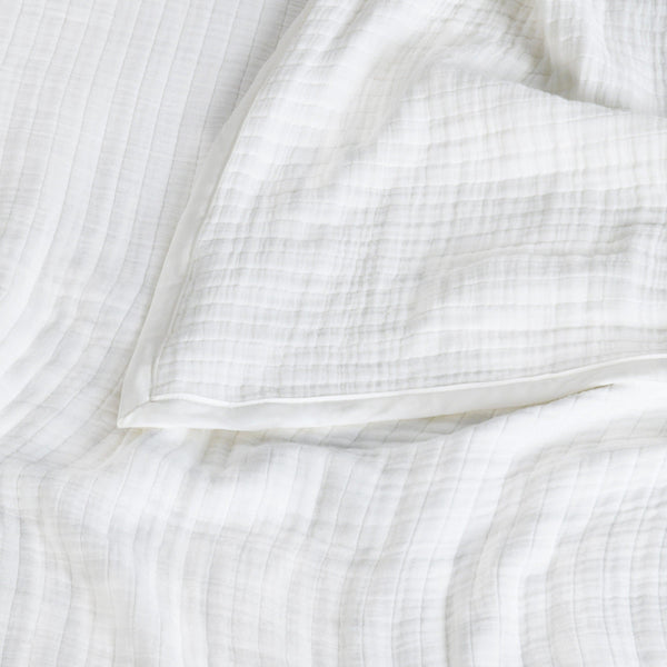 Cloud Cotton Gauze Pillow Sham Pairs