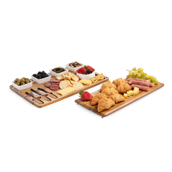 Picada Tapas & Cheese Board Set with Dip Bowls Picnic Time Family of Brands