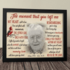 The Moment That You Left Me Family Picture Frame - 10"x8"