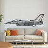 F-16C Missiles Metal Aircraft Wall Art - NCP0280 - 19.3" - 49 cm