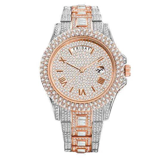 Gentlemen's Gold Luxe Watch
