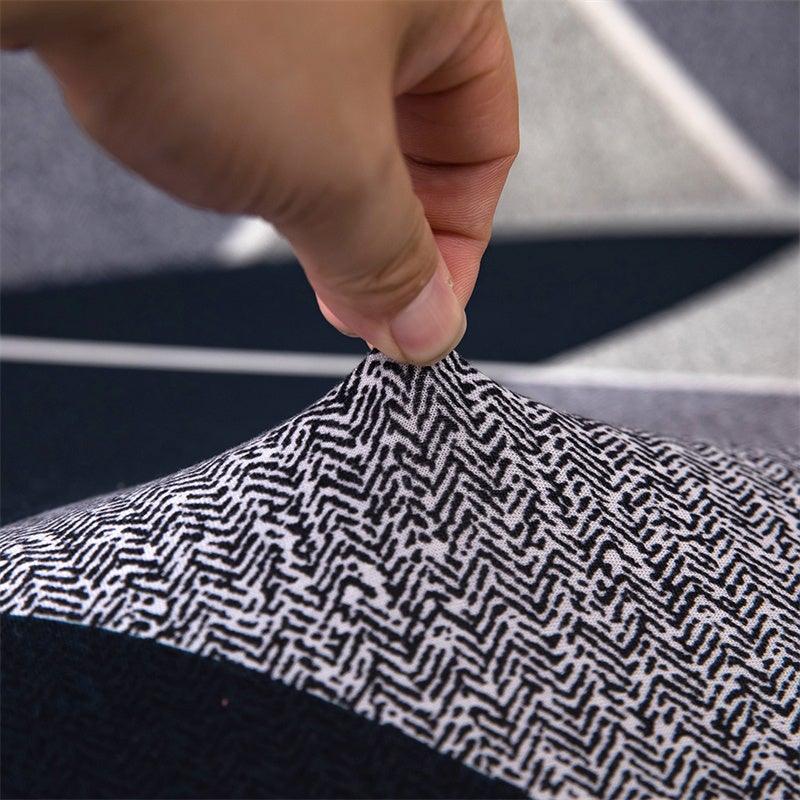 Geometric Sofa Covers Stretch Plaid Sofa Slipcovers for Living Room Elastic Sofa Cover Couch Armchair Cover Towel 1 2 3 4 Seater Slipcover For Sofas Loveseat Armchair Living Room Universal Furniture