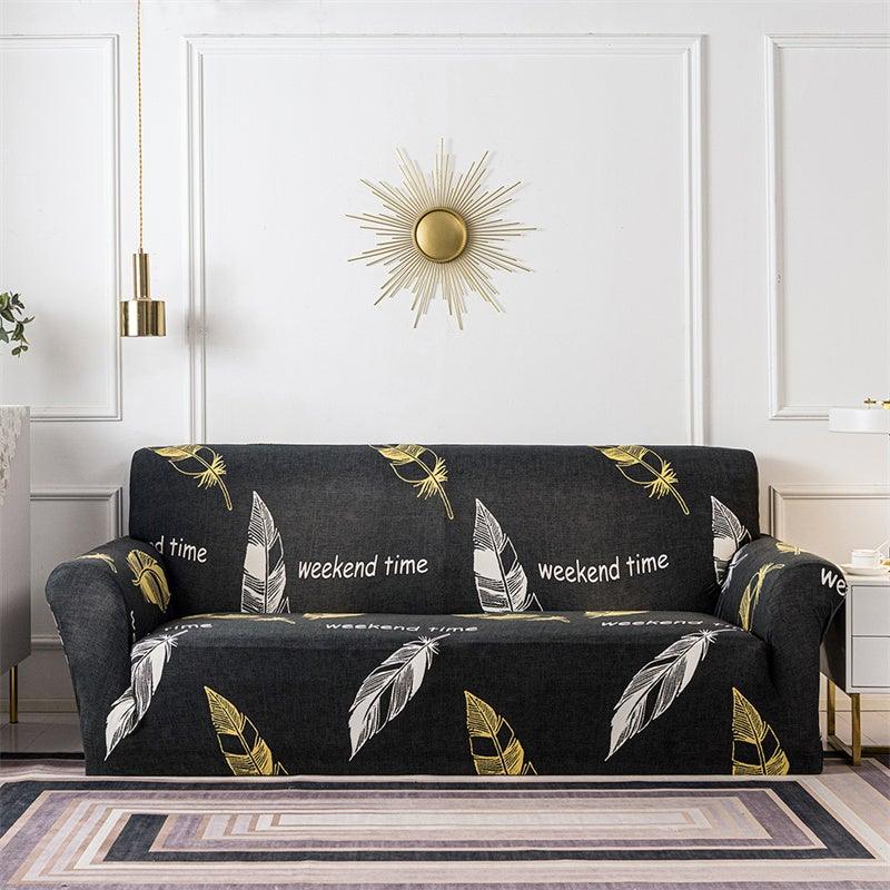 Geometric Sofa Covers Stretch Plaid Sofa Slipcovers for Living Room Elastic Sofa Cover Couch Armchair Cover Towel 1 2 3 4 Seater Slipcover For Sofas Loveseat Armchair Living Room Universal Furniture