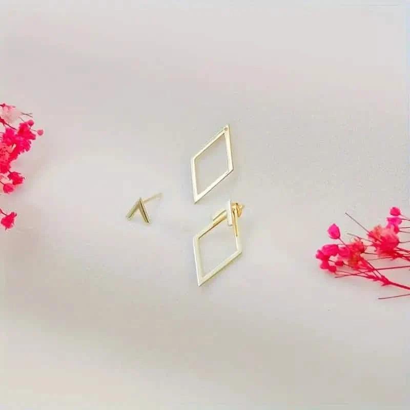 Geometric Stud Earrings