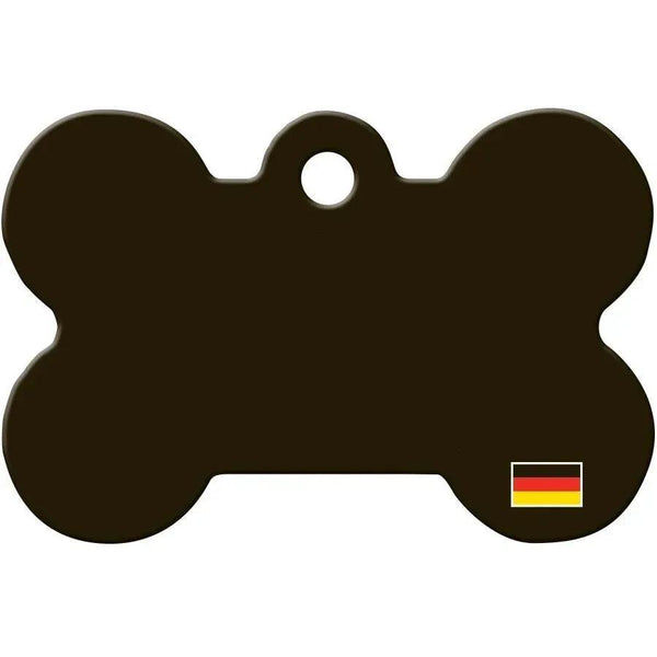 German Flag Pet ID Tag - Large Bone - Gifts for You 'n Me