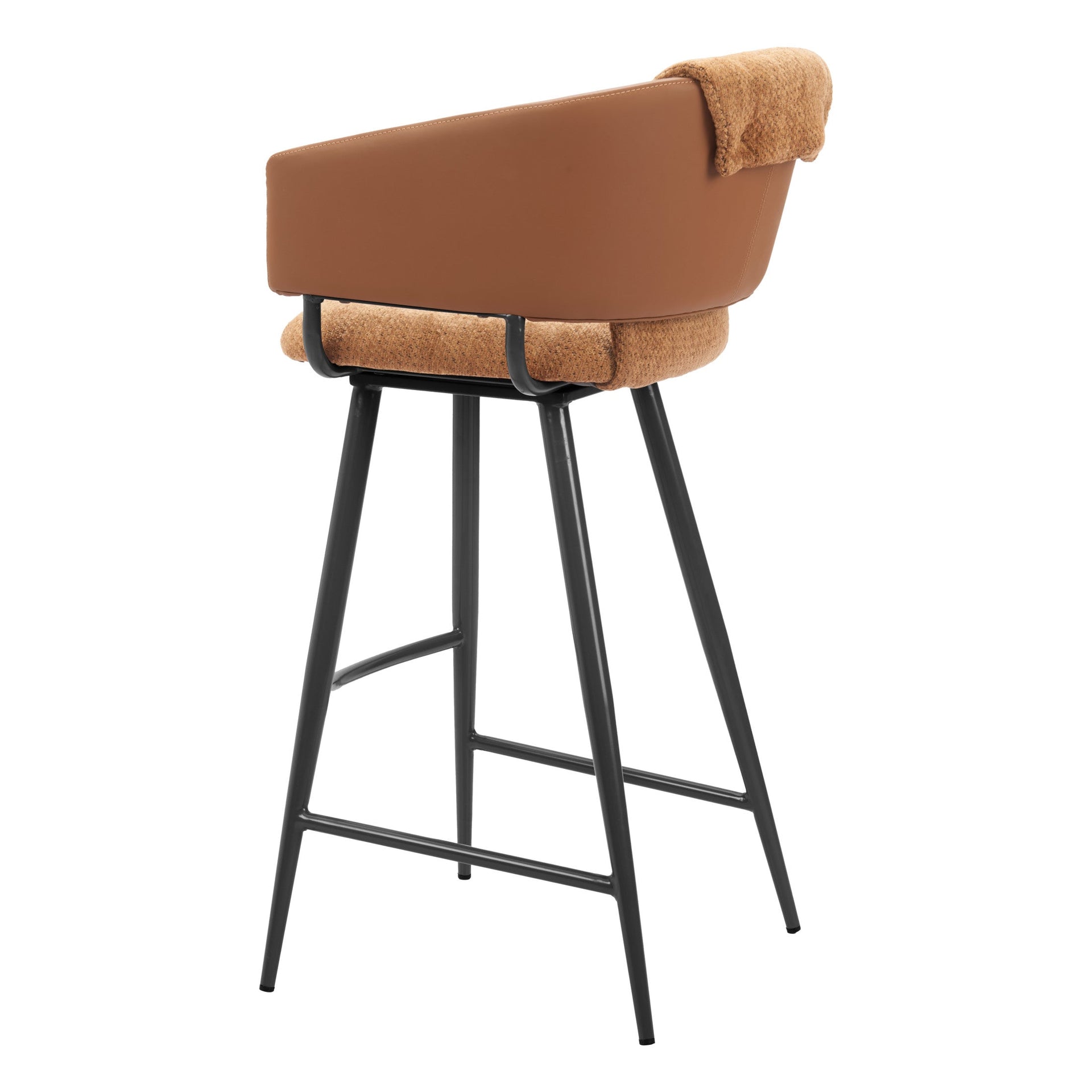 Juno Barstool (Set of 2) Brown