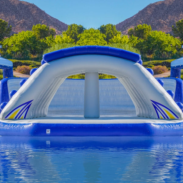 Giant Inflatable Water Climbing Obstacle Course With Air Pump (SAK87625)