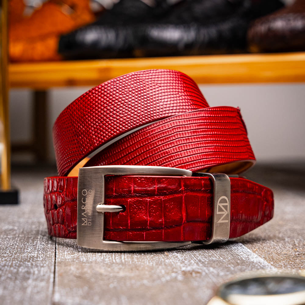Giovanni Belt Red