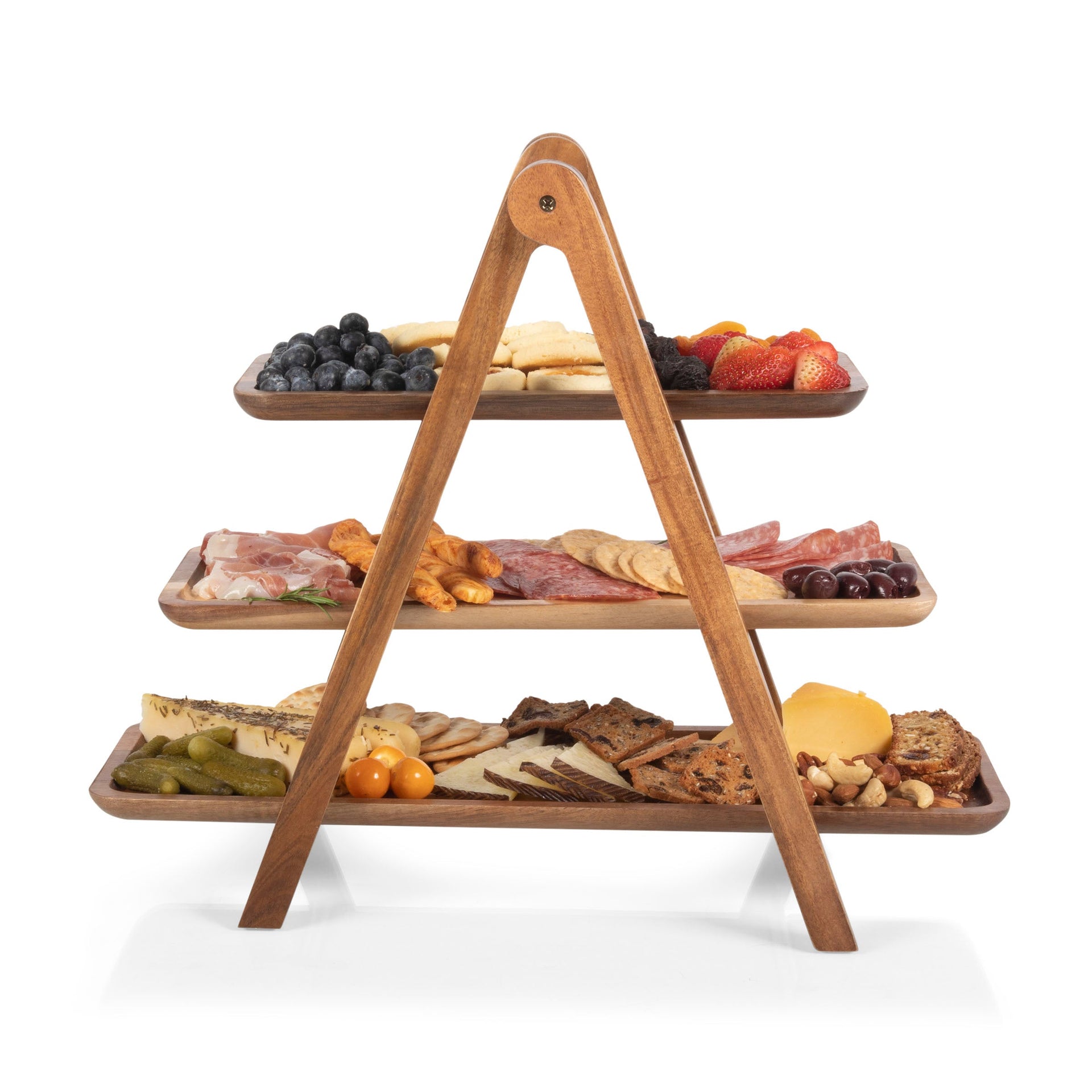 Serving Ladder 3 Tiered Serving Station Picnic Time Family of Brands