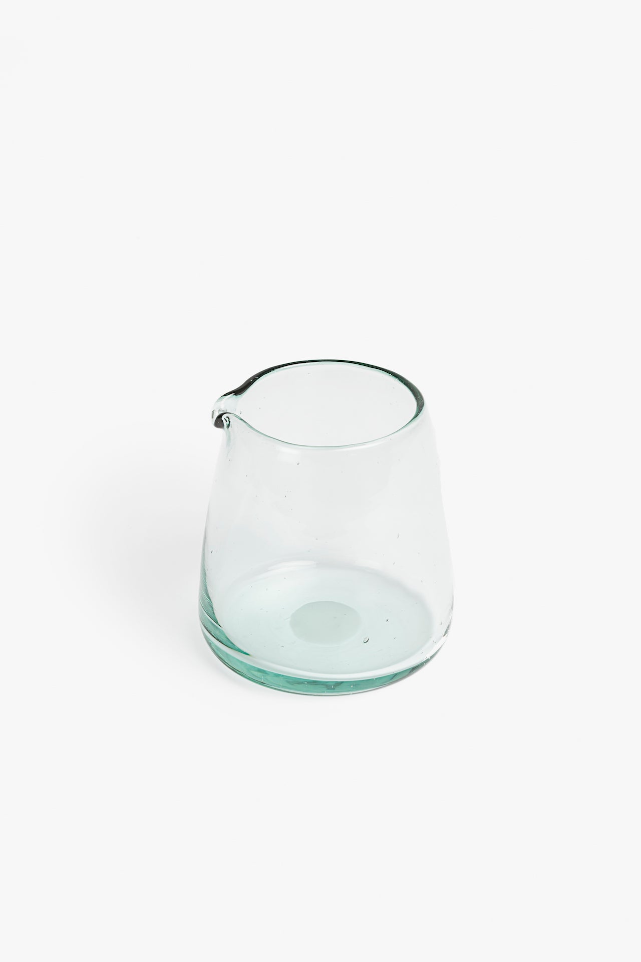 Glass Blown Handmade Water Jug