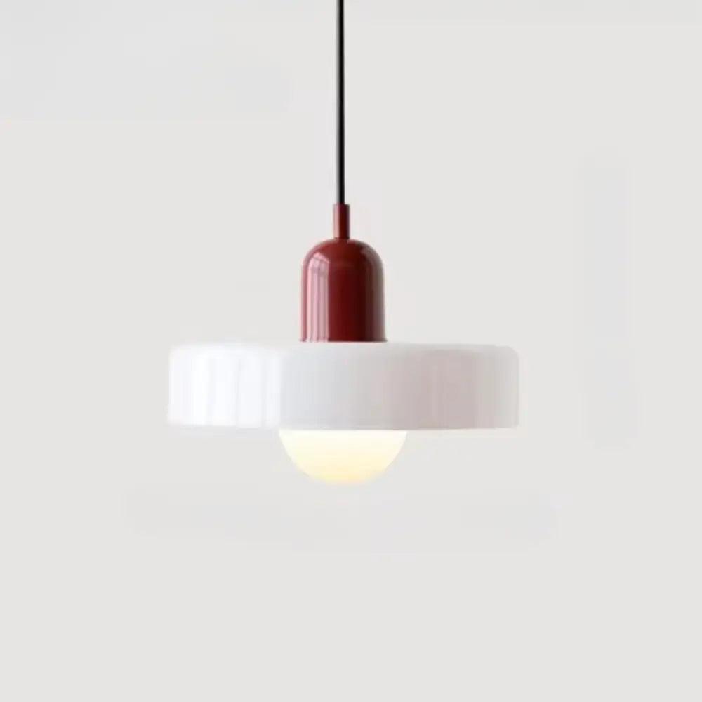 Green Glass Pendant Light
