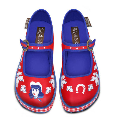 Chocolaticas® Cowgirl Women's Mary Jane Platform