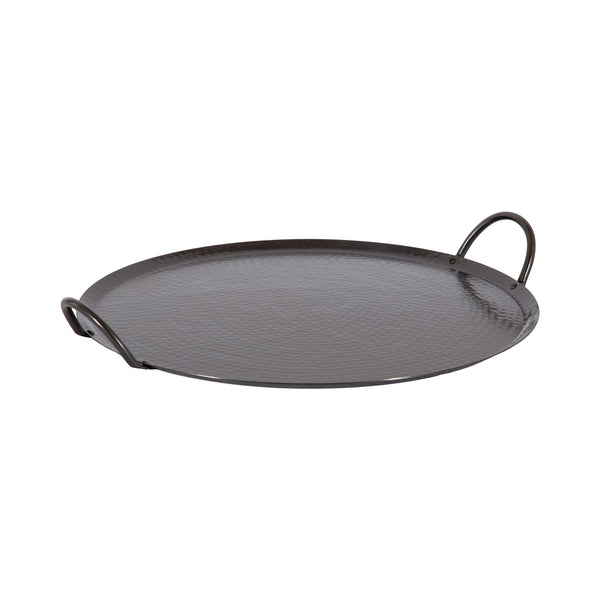 Sanzo Hammered Round Metal Tray