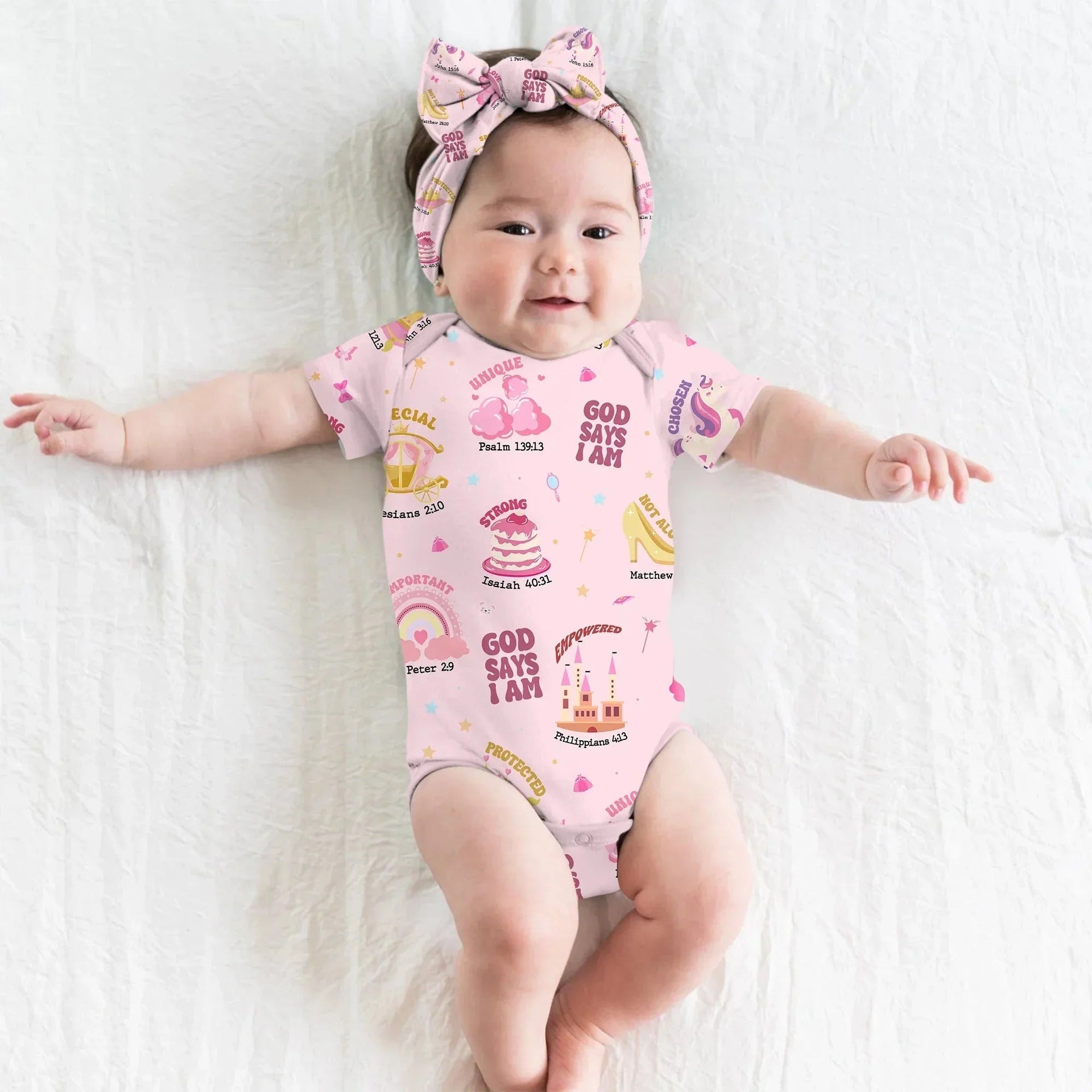 God Says I Am Girl BodySuit