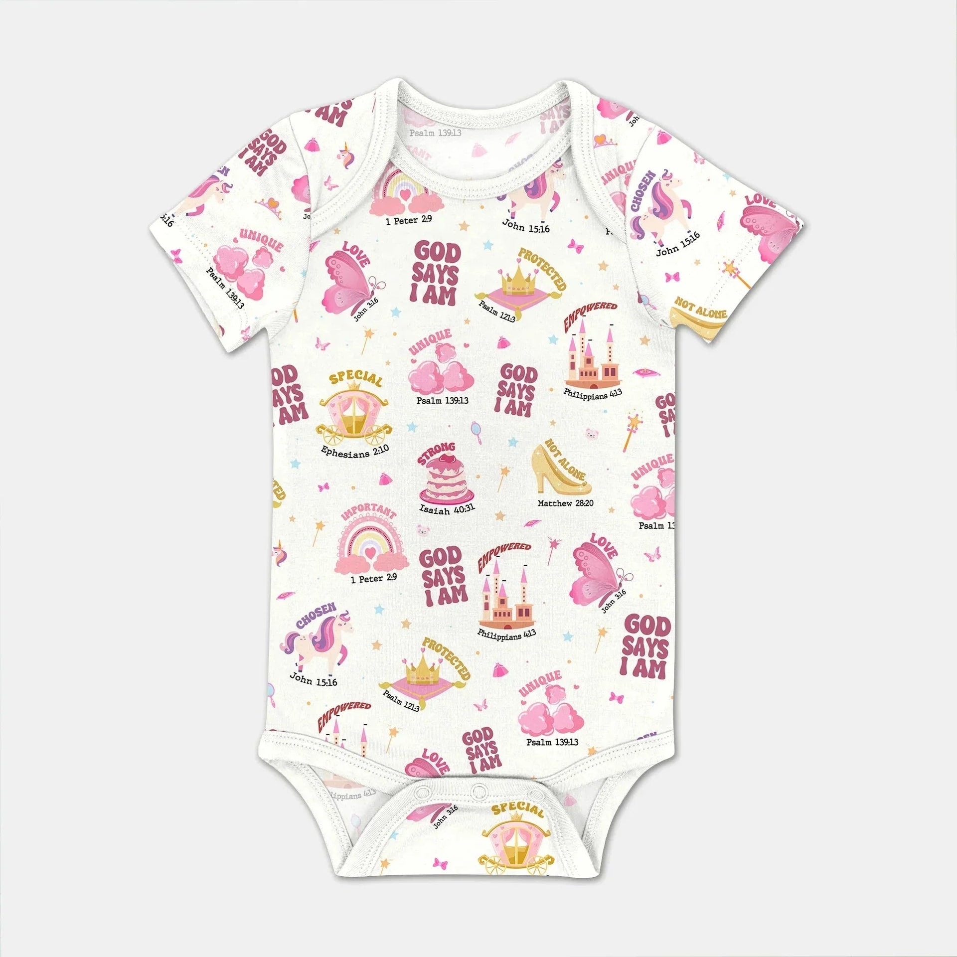 God Says I Am Girl BodySuit
