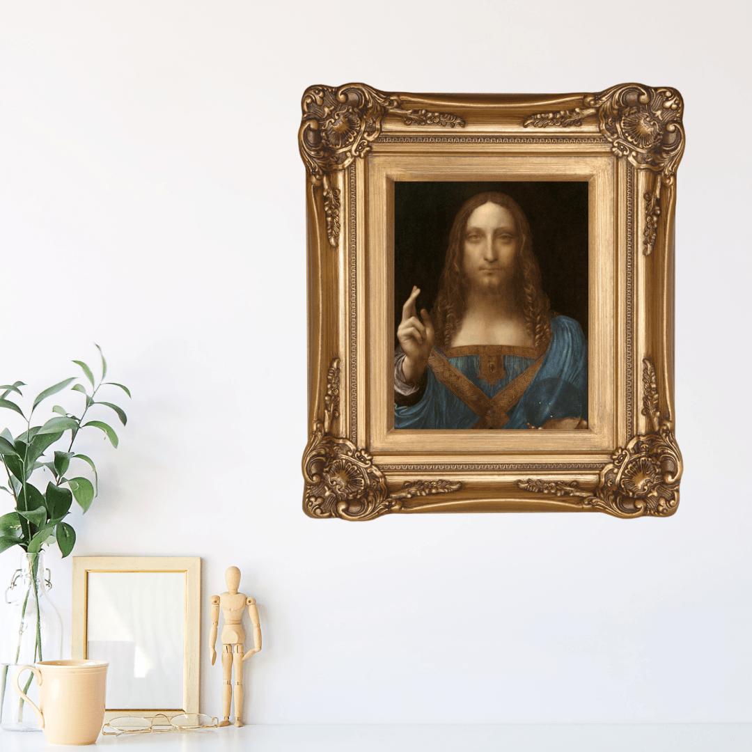 Gold Ornate Antique Picture Frame