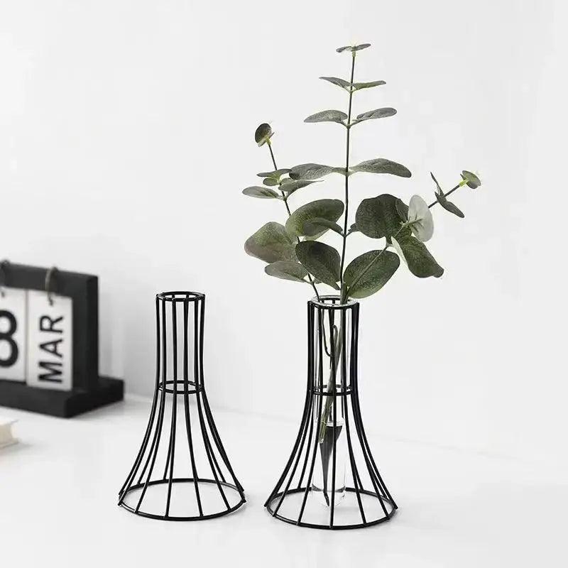 Gold Metal Vase