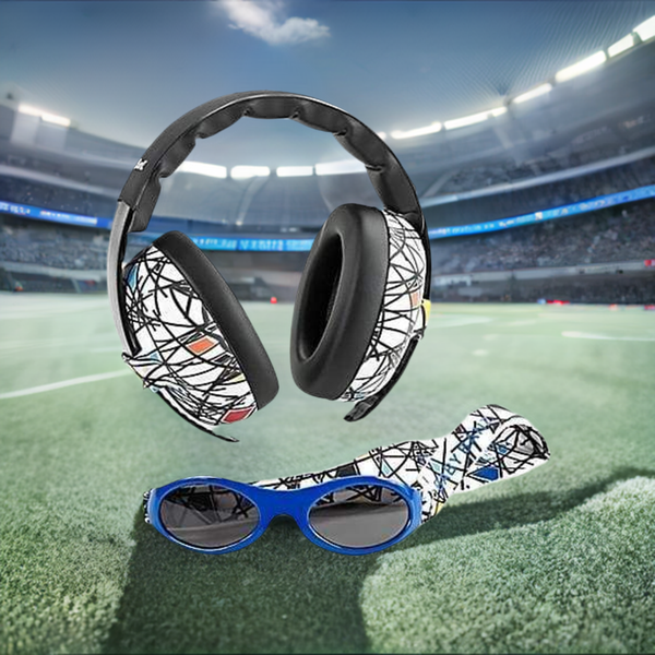 Baby Earmuffs & Sunglasses Combo Set